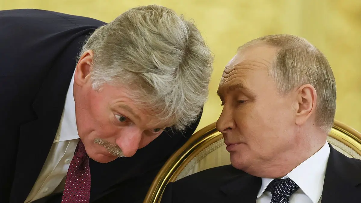 Peskov i Putin