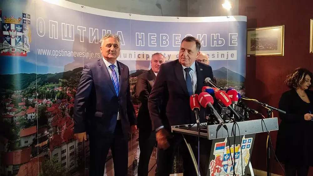 Milorad Dodik u Nevesinju