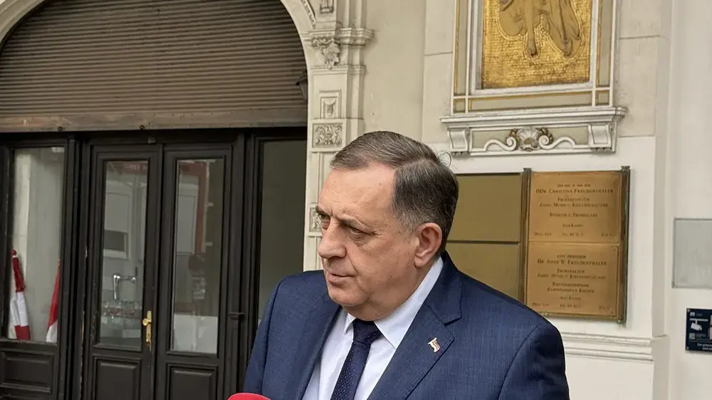 Predsjednik Milorad Dodik se sastao sa Kristijanom Hafenekerom