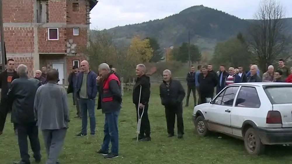 Protest mještana mokrog