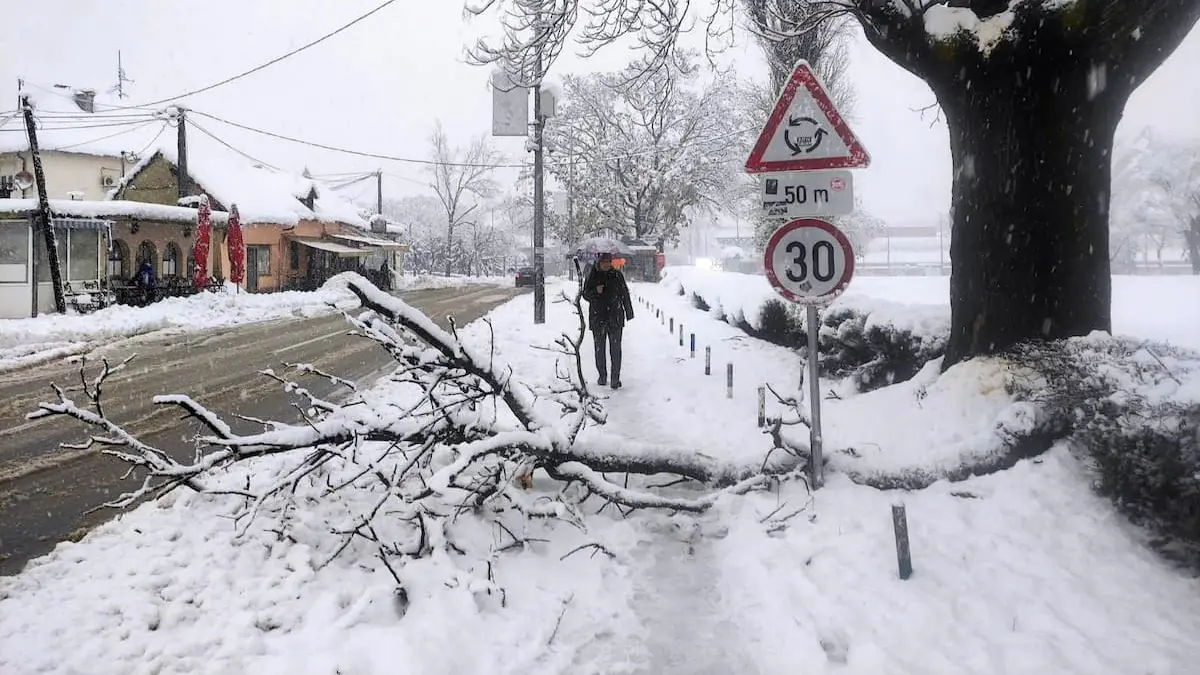 Banjaluka snijeg