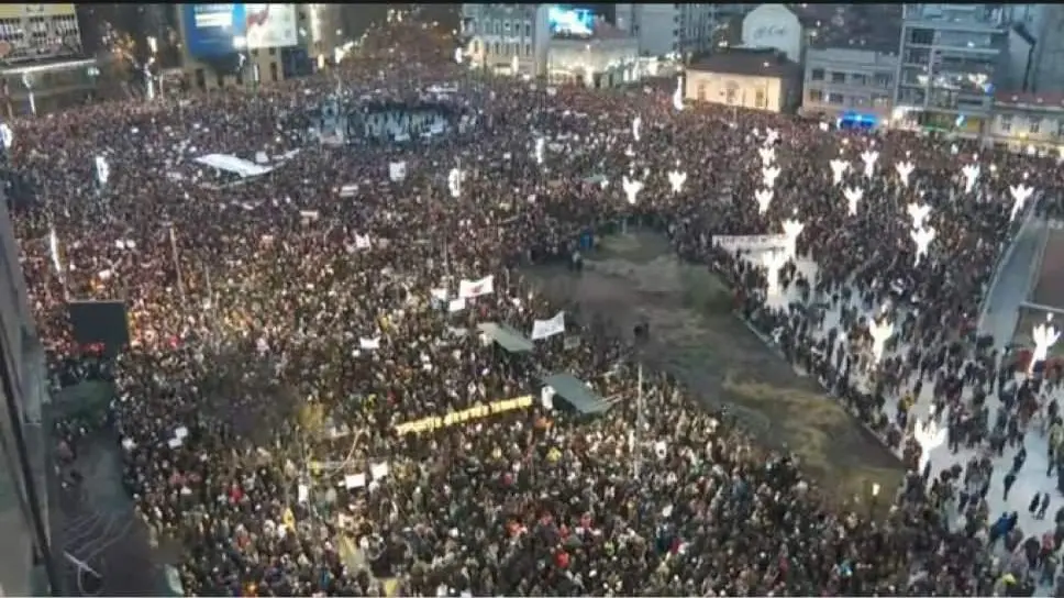 protest slavija