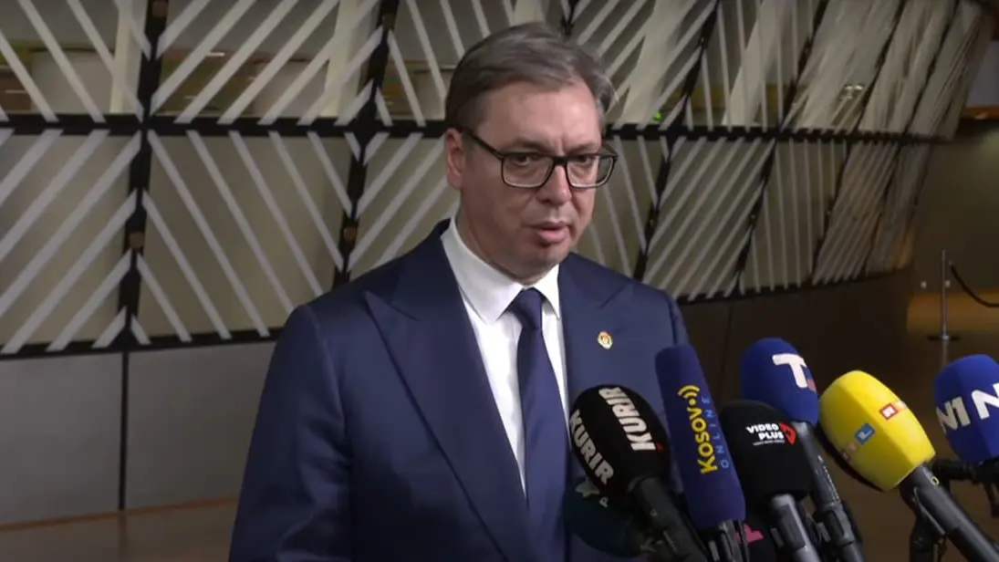 Aleksandar Vučić u Briselu