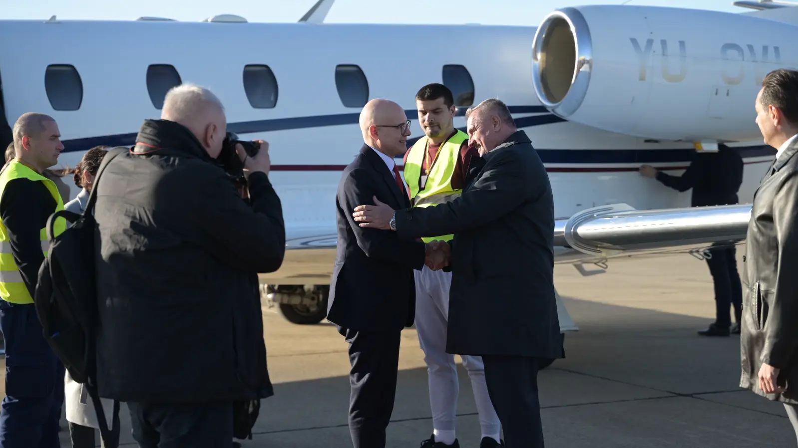 Višković dočekao ministre Vlade Srbije na aerodromu u Banjaluci