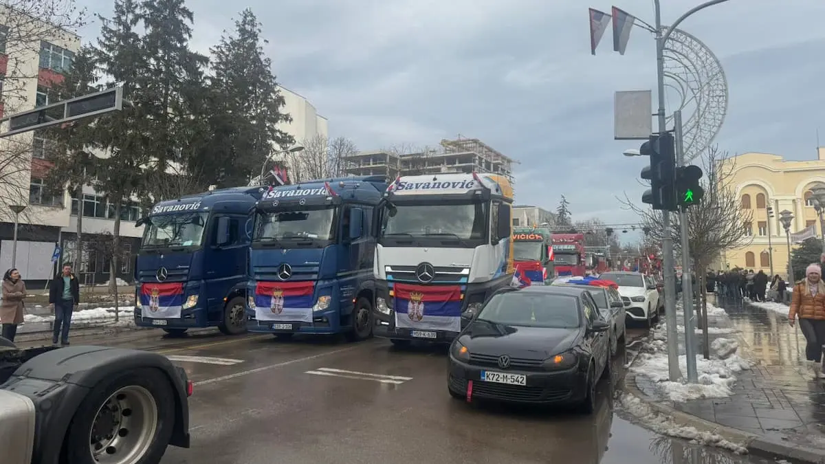 Defile kamiona povodom Badnjeg dana