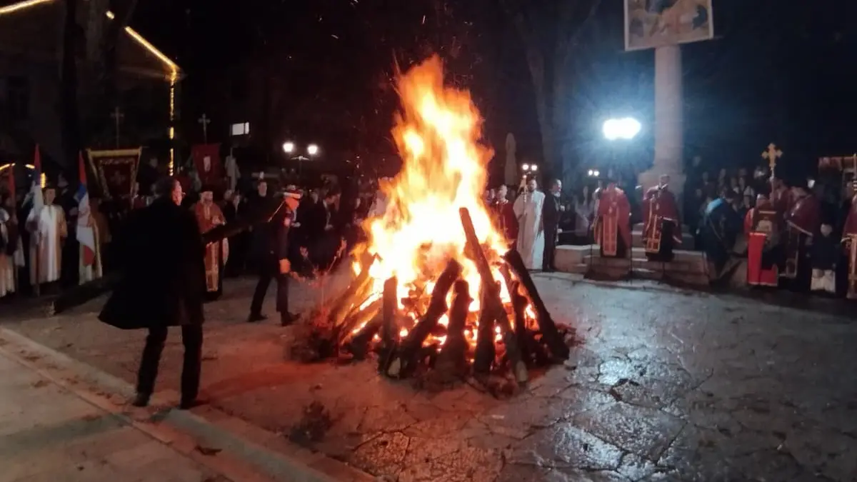 Naloženi badnjaci u Trebinju