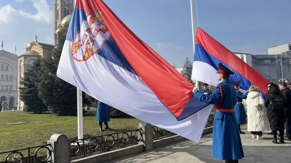 zastava srpske i srbije