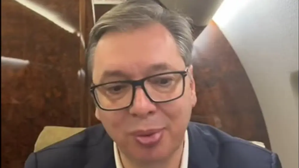 Aleksandar Vučić avion