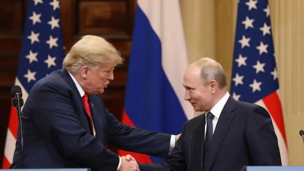 Donald Tramp i Vladimir Putin