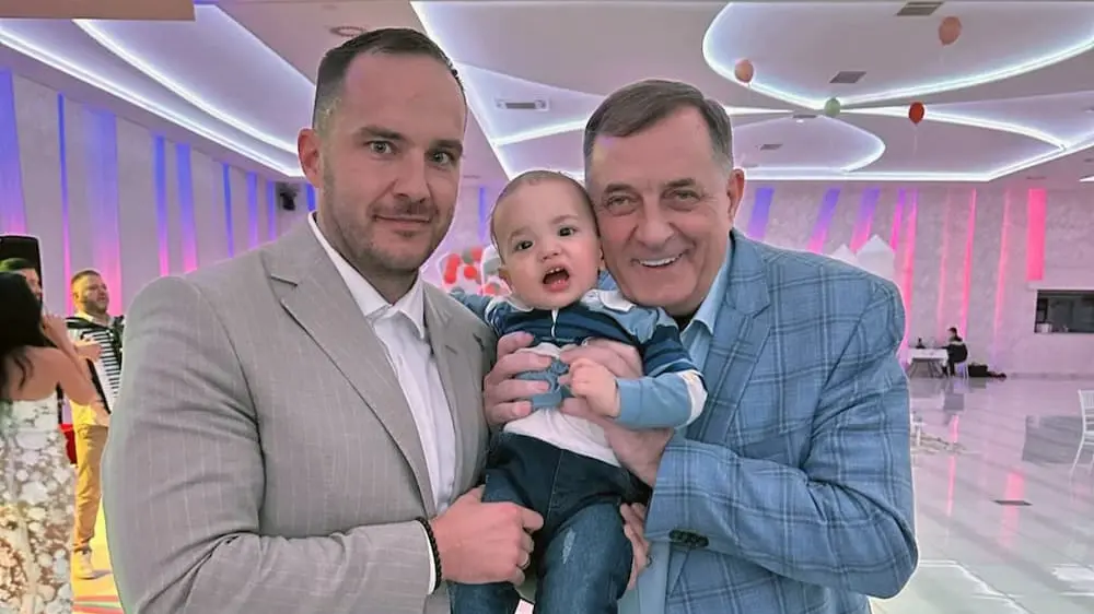 Dodik na proslavi krstenje