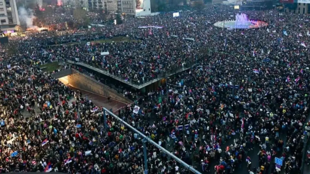 Protest Srbija Beograd