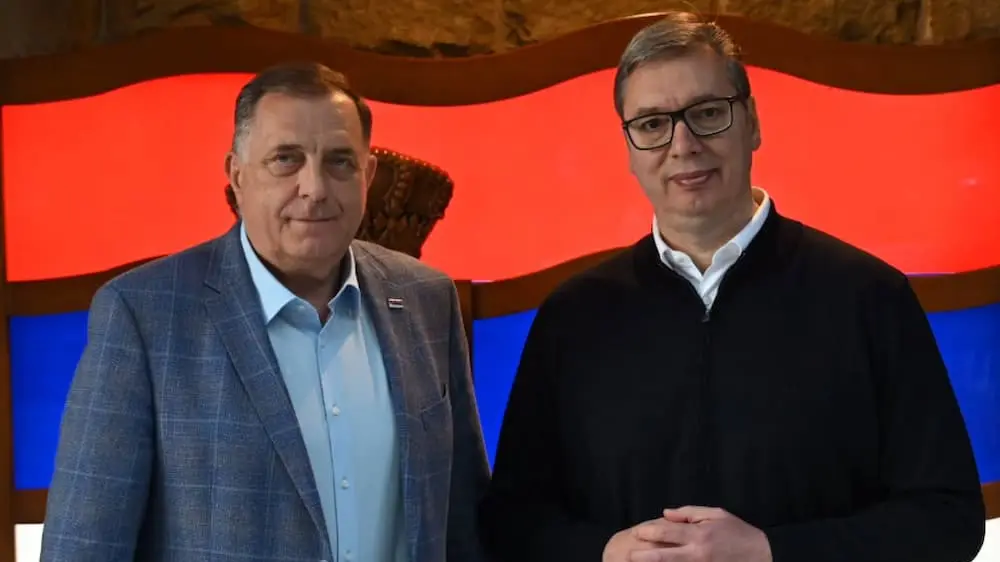Dodik i Vučić se sastali u Beogradu, Srbija uvijek uz Srpsku