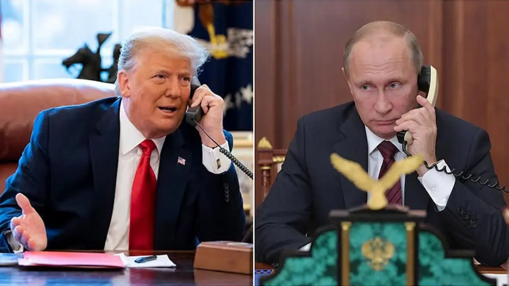 Vladimir Putin i Donald Tramp