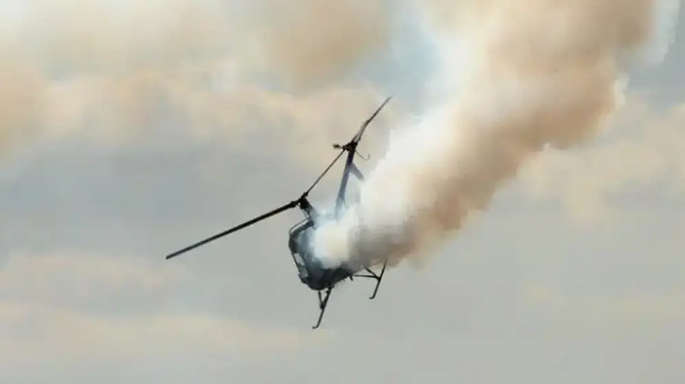 Helikopter sudar