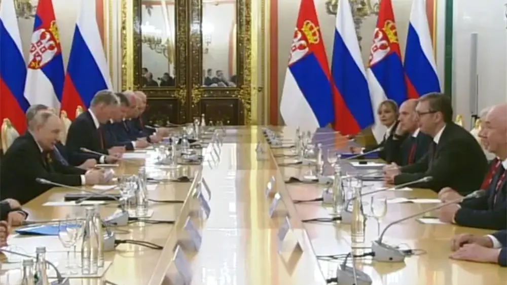 Vladimir Putin i Aleksandar Vučić