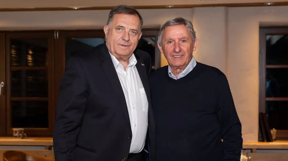 Dodik sa Pešićem: Srpska se raduje i proslavlja svaki uspjeh Srbije