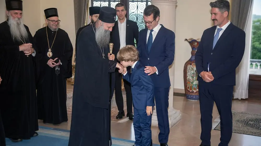 Princ Filip i Patrijarh Porfirije