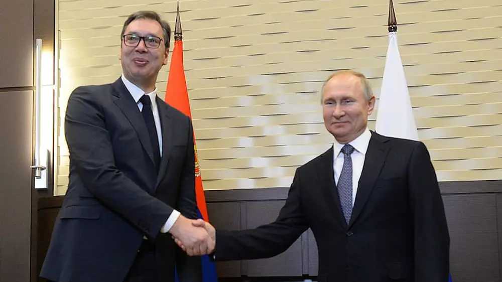 Vladimir Putin i Aleksandar Vučić