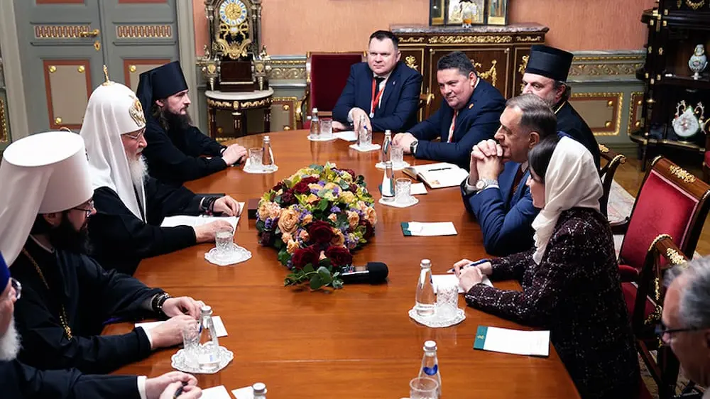 Patrijarh Kiril i Milorad Dodik