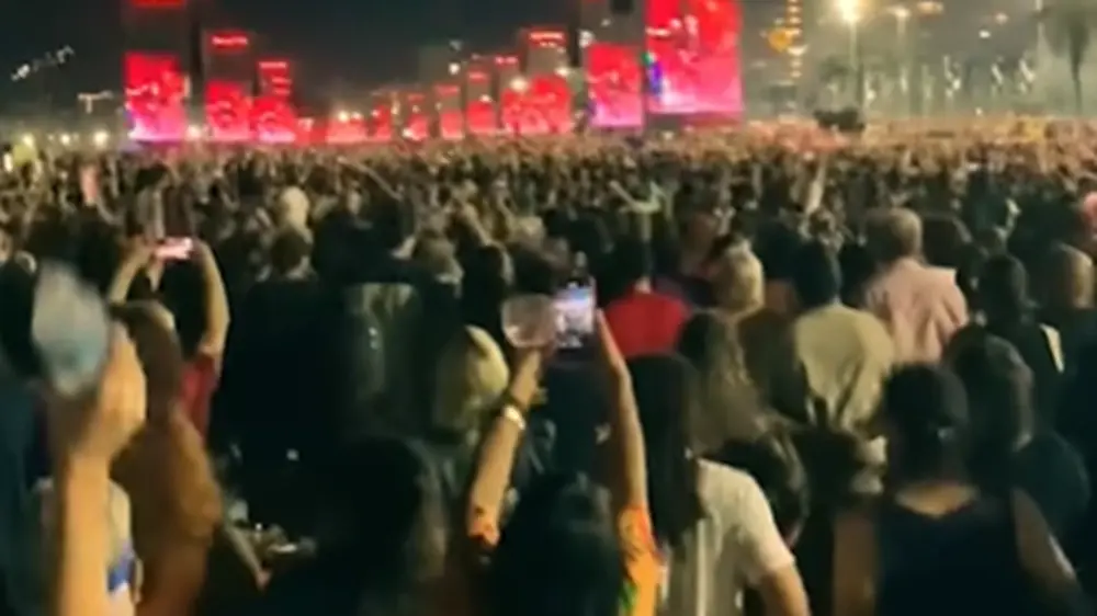 Koncert Lejdi Gage u Brazilu
