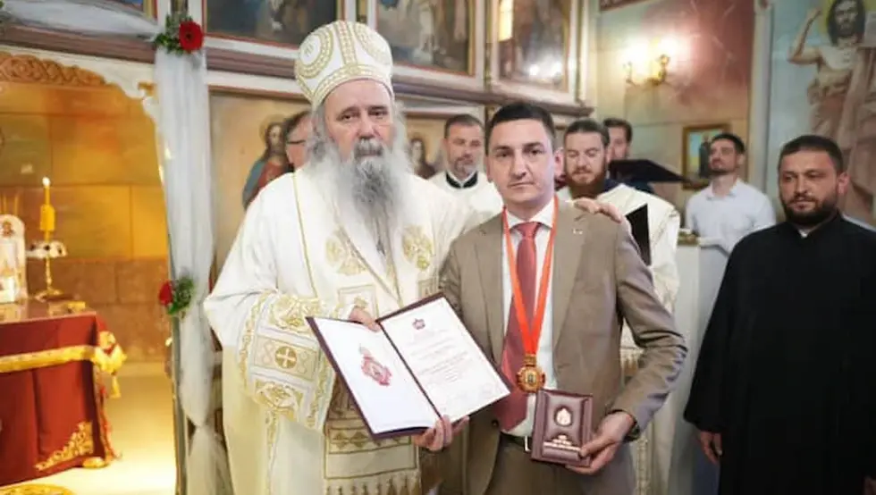 Načelnik opštine Pelagićevo odlikovan Ordenom Svetog kralja Dragutina