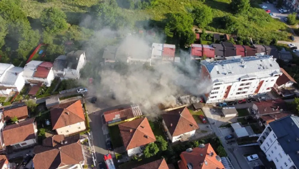 Požar na Starčevici