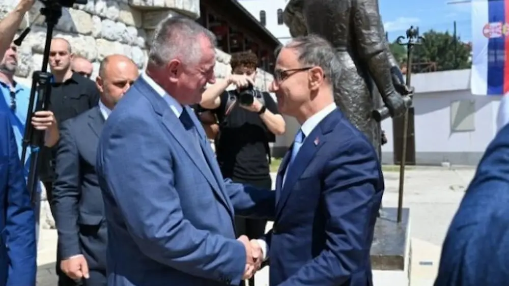Radovan Višković i Djuro Macut