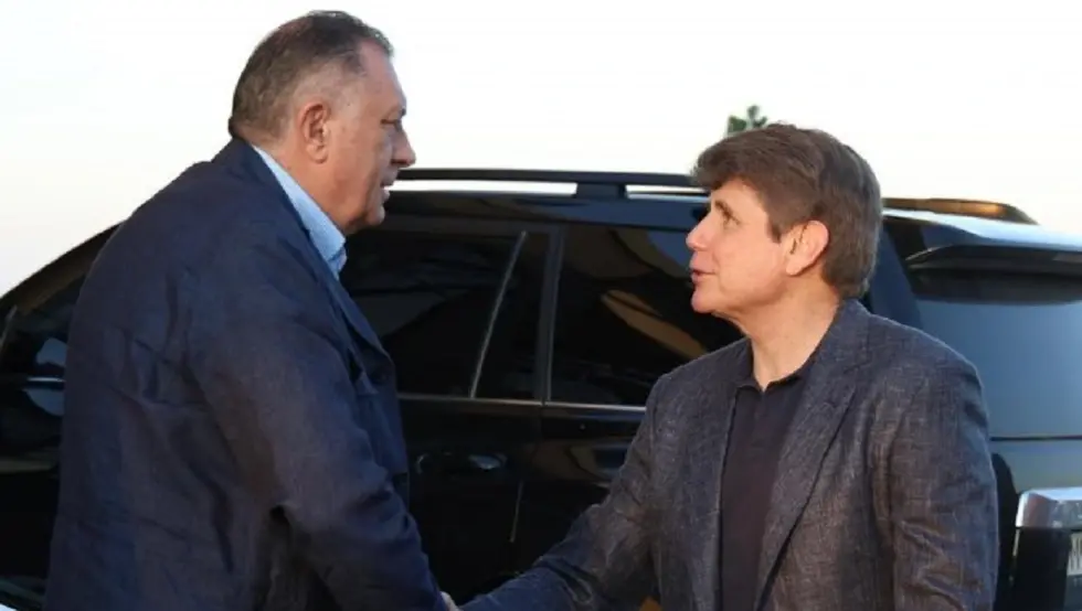 Dodik danas sa Rodom Blagojevićem, sastanak u Palati Republike