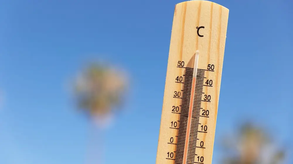 temperatura vrucina suncano ljeto