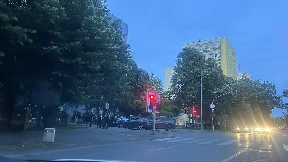 Sudar kod Gimnazije u Banjaluci