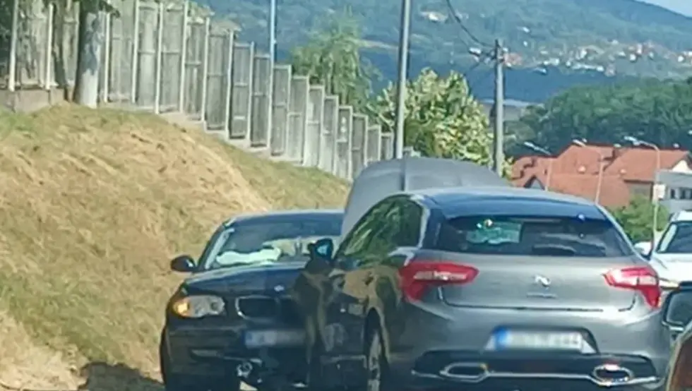 Direktan sudar iznad Prijedorske petlje, stvorile se gužve