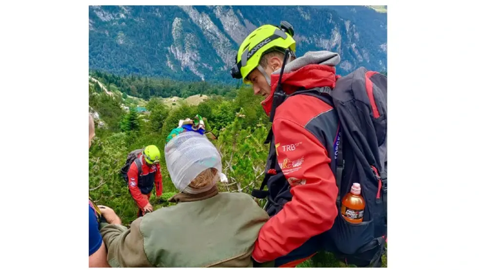 Gorski spasioci iz Foče na Magliću spasili povrijeđenu Slovenku