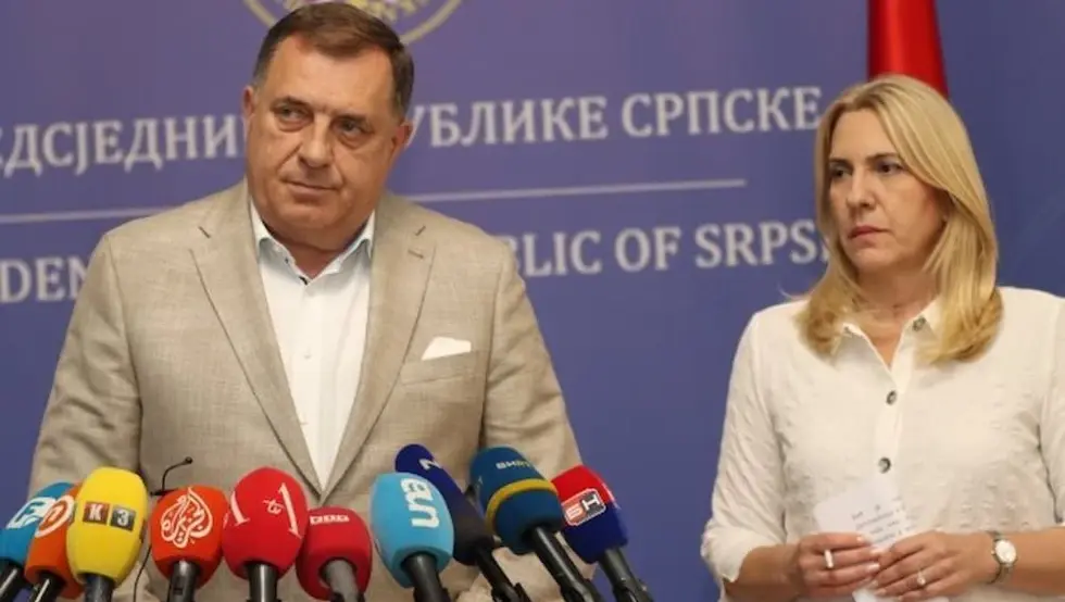Pratite uživo na našem portalu: Konferencija za novinare Dodika i Cvijanovićeve u Banjaluci