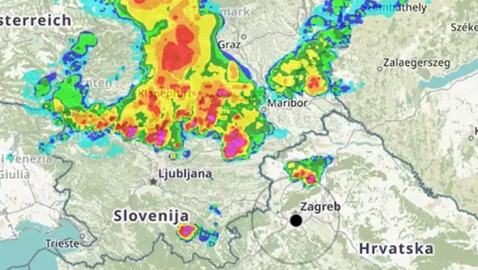 Iako je krenulo sa sunčano, stiže snažno nevrijeme: Hrvatska na udaru