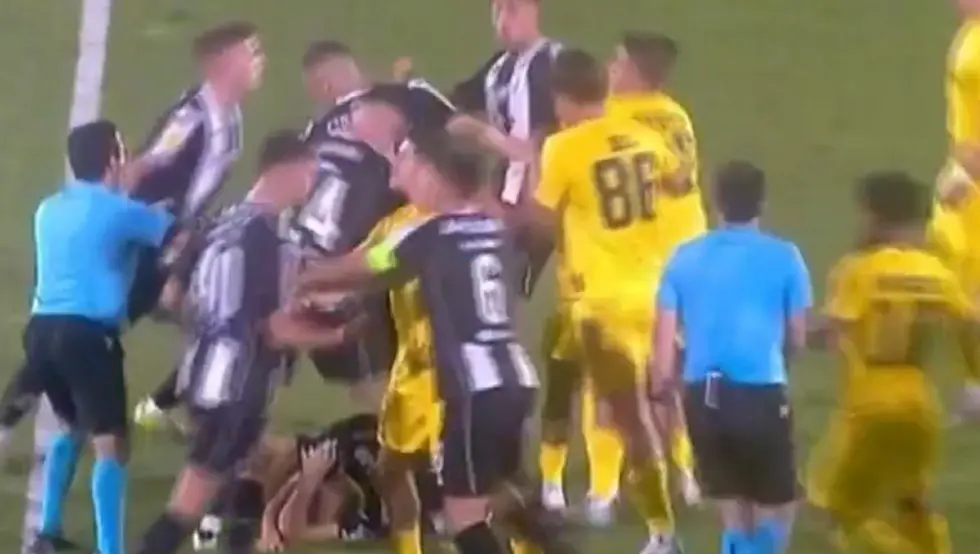 tuča partizan