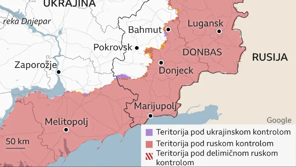 Još jedna država priznala četiri teritorije u Ukrajini kao dio Rusije