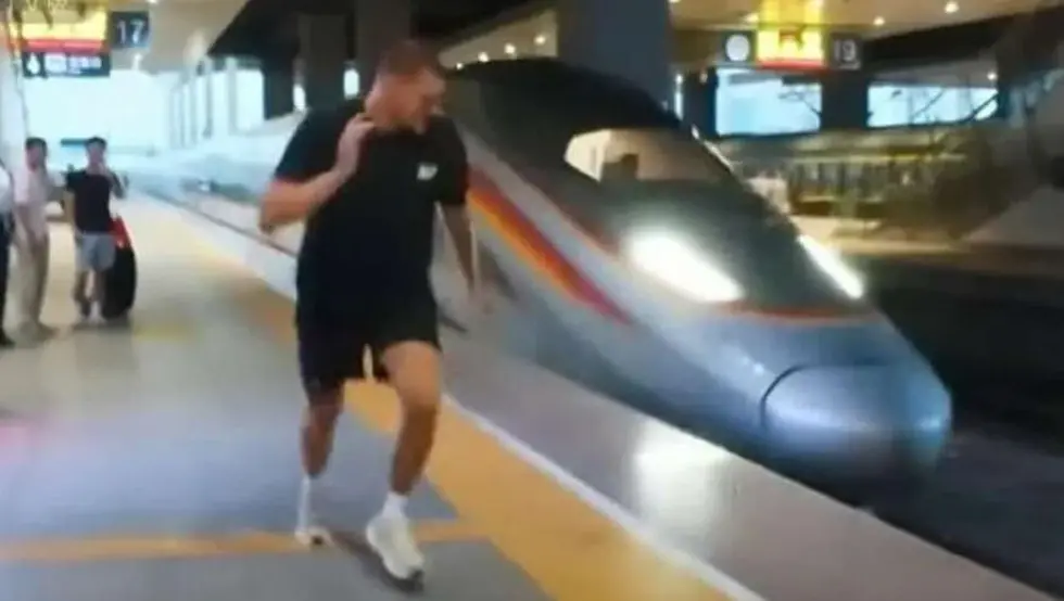 (VIDEO) Nikola Jokić se utrkivao sa brzim vozom