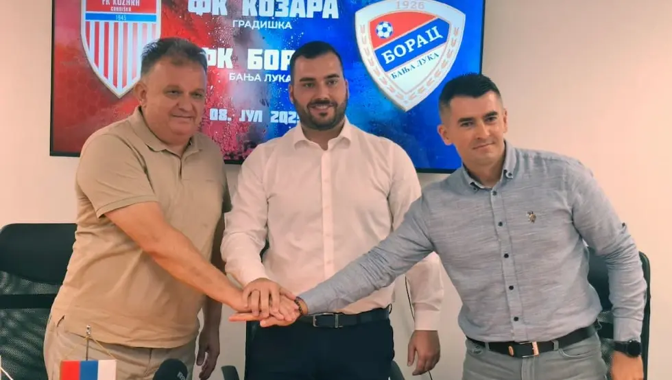 Fudbalski klubovi "Borac" i "Kozara" potpisali sporazum o saradnji
