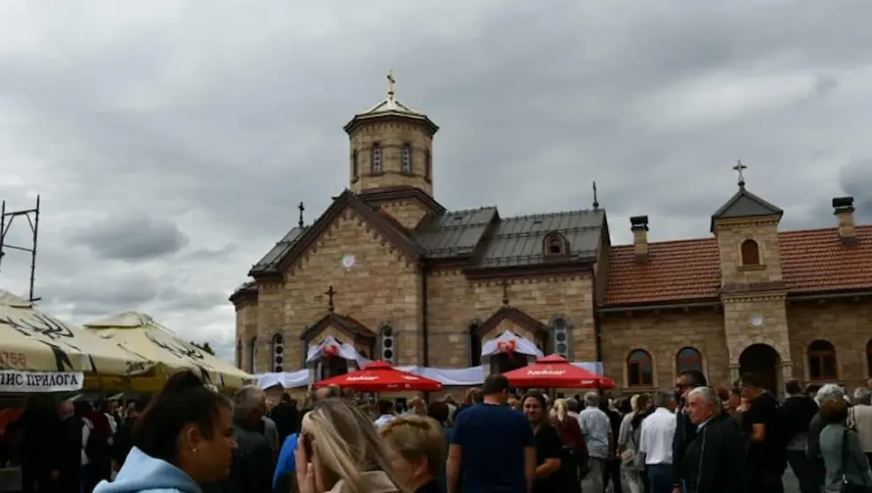U Kijevcima osveštan Hram Uspenja Presvete Bogorodice: Obnova manastira sveti posao i obaveza