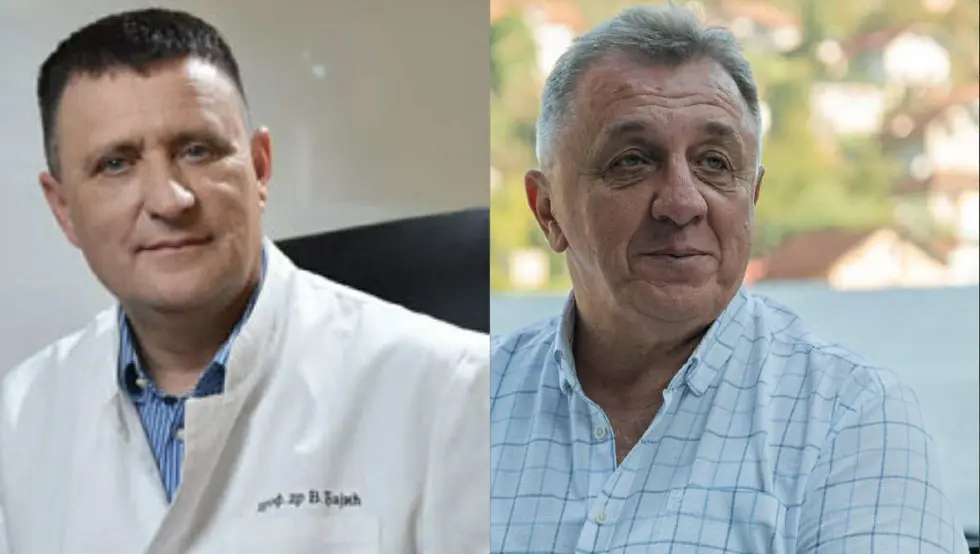 Dr Đajić i dr Talić na kafi u Banjaluci