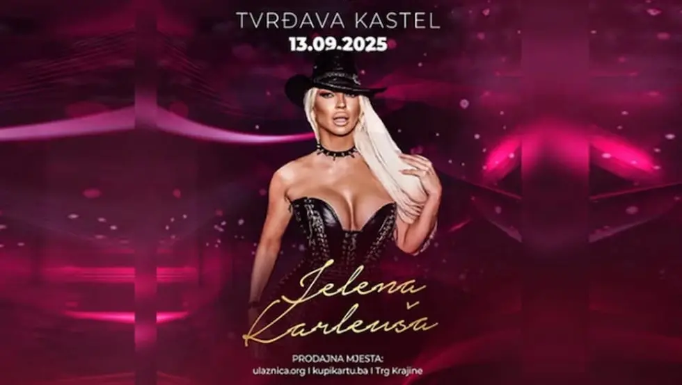 Jelena Karleuša u Banjaluci