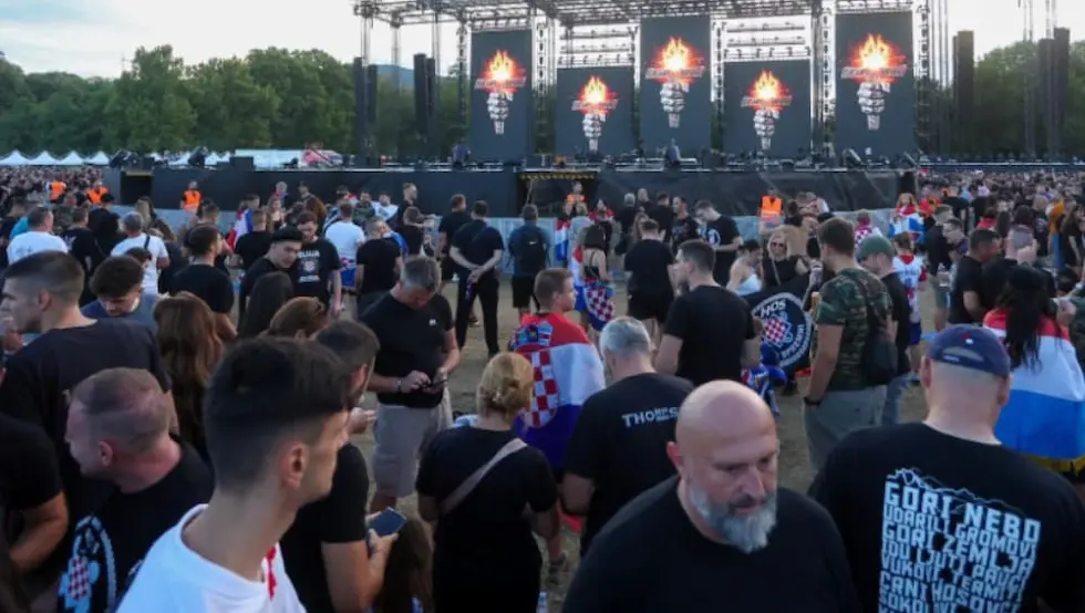 Tompsonov koncert Hrvatska