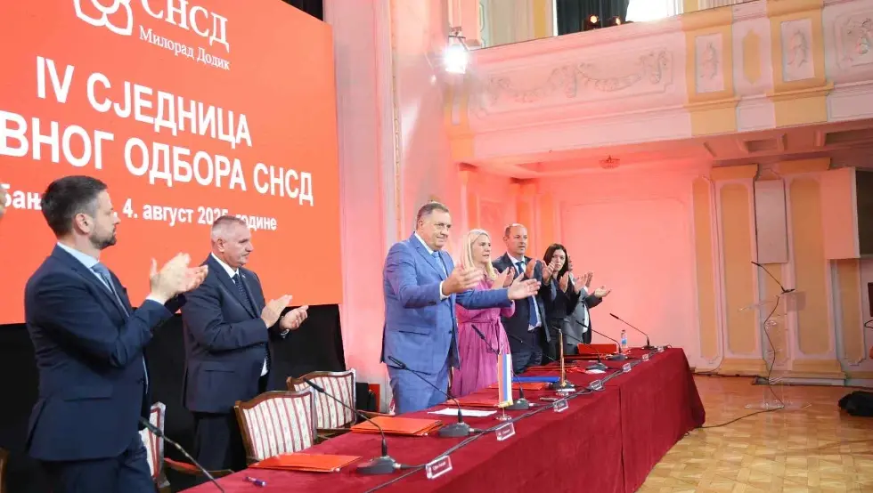 Sjednica Glavnog odbora SNSD u Banjaluci