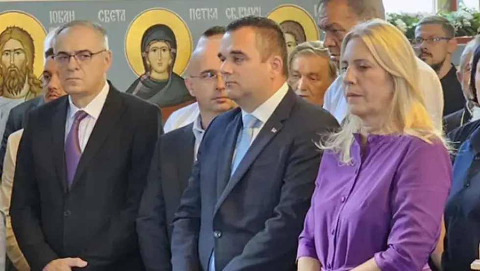 Cvijanovićevoj i Miličeviću uručen Orden Svetog Save