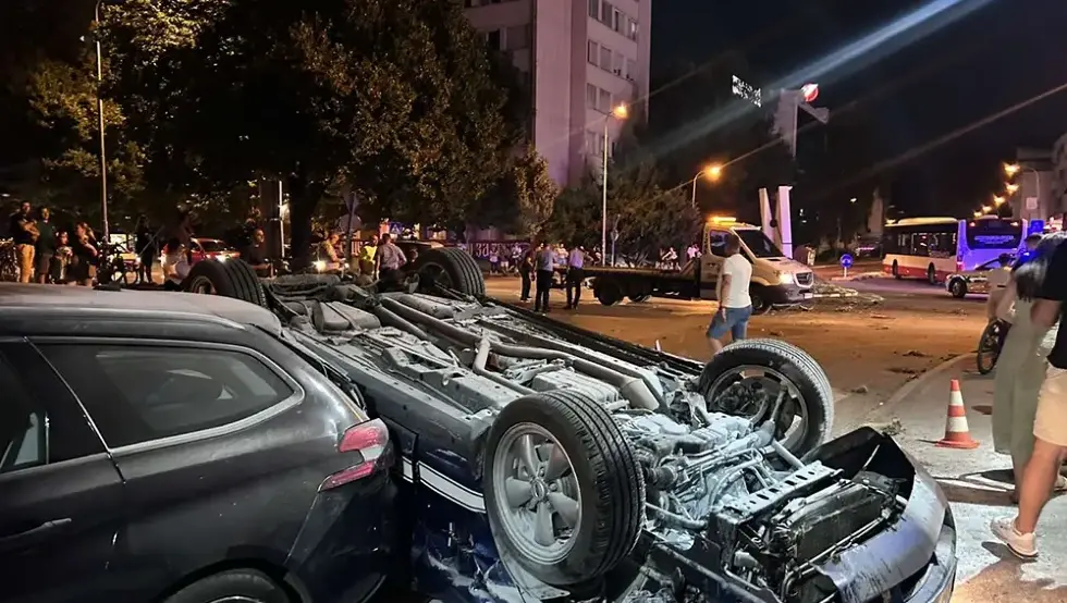 Udes kod kružnog toka Štipaljka