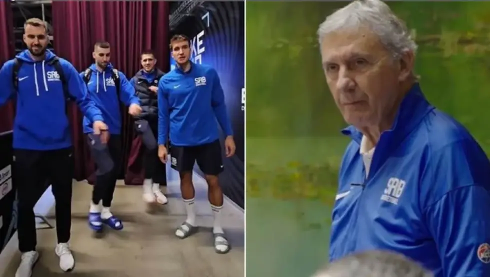 (VIDEO) "Orlovi" čestitali rođendan Pešiću!
