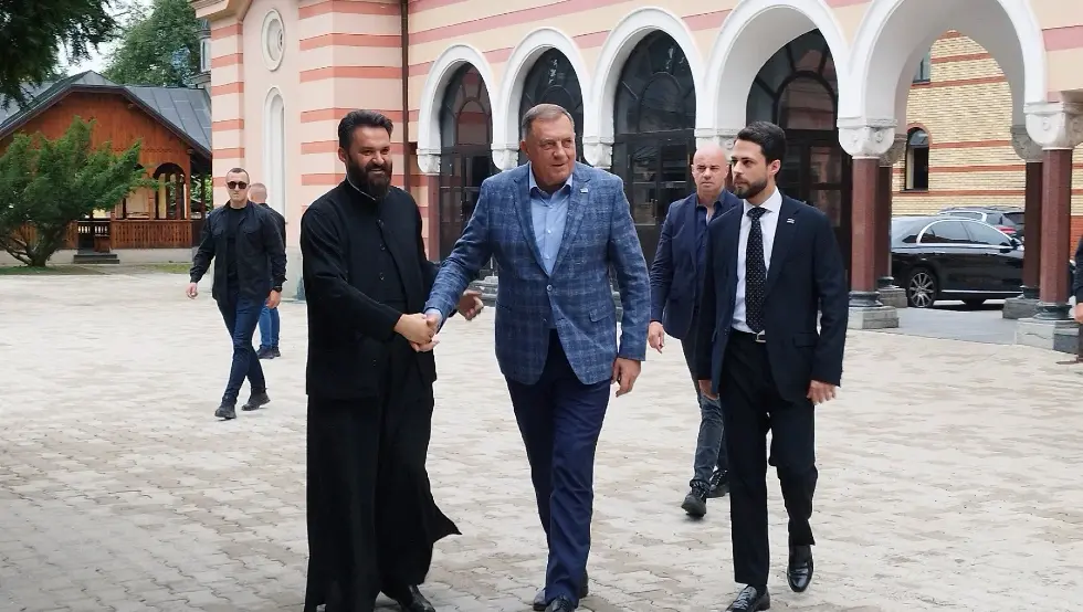 Dodik: Jedinstvo ljudi koji vode Srpsku i dobra saradnja sa  crkvom