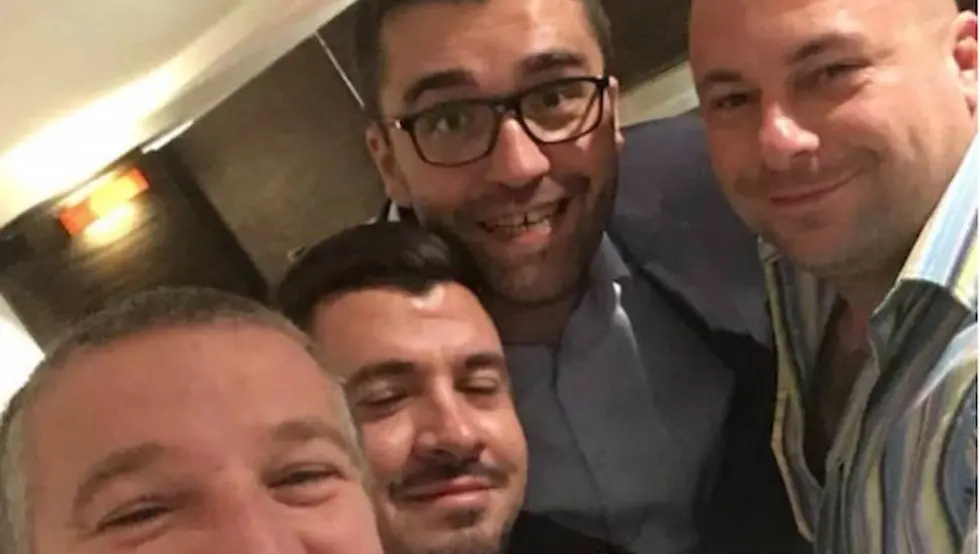 Ramiz Turulja sa Admirom Arnautovićem