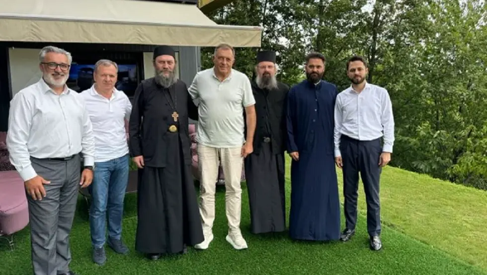 Dodik ugostio igumana manastira Hilandar: Radujem se skorom odlasku na Svetu Goru