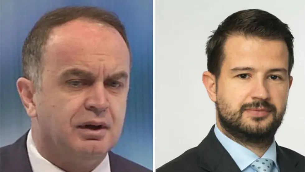 Nik Đeljošaj i Jakov Milatović